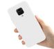 Чехол Style для Xiaomi Redmi Note 9S силиконовый бампер Белый