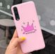 Чохол Style для Samsung Galaxy A50 2019 / A505F силіконовий бампер Рожевий Princess