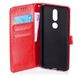 Чехол Idewei для Nokia 2.4 книжка кожа PU с визитницей красный