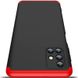 Чохол GKK 360 для Samsung Galaxy M51 / M515 Бампер оригінальний Black-Red