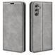 Чохол Taba Retro-Skin для Samsung Galaxy A24 / A245 книжка з візитівкою шкіра PU сірий