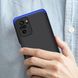Чохол GKK 360 для Xiaomi Redmi Note 10 / Note 10S бампер протиударний Black-Blue