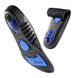Стельки спортивные Nafoing для кроссовок и спортивной обуви амортизирующие дышащие Black 41-42
