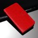 Чехол Idewei для Blackview A80 Pro книжка кожа PU с визитницей красный