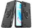 Чехол Iron Ring для Realme C11 2021 бампер противоударный с подставкой Black