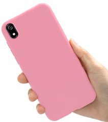 Чехол Style для Xiaomi Redmi 7A бампер силиконовый Розовый