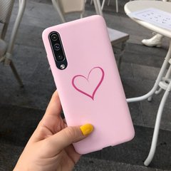 Чохол Style для Samsung Galaxy A50 2019 / A505F силіконовий бампер Рожевий Heart