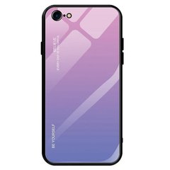 Чехол Gradient для Iphone 6 Plus / 6s Plus бампер накладка Pink-Purple