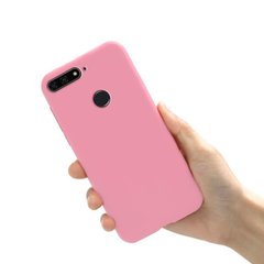 Чохол Style для Huawei Y6 Prime 2018 Бампер силіконовий рожевий