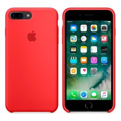 Чохол Silicone Сase для Iphone 7 Plus / Iphone 8 Plus бампер накладка Red