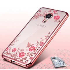 Чехол Luxury для Meizu M5C Бампер ультратонкий Rose Gold