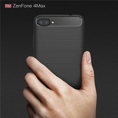 Чохол Carbon для Asus ZenFone 4 Max / ZC554KL / x00id бампер чорний