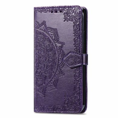 Чехол Vintage&nbsp;для Realme C51 книжка кожа PU с визитницей фиолетовый