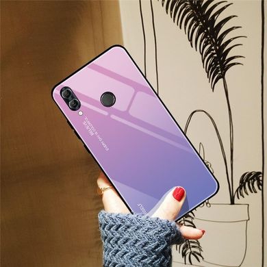 Чохол Gradient для Huawei Honor 10 lite / HRY-LX1 Бампер Pink-Purple