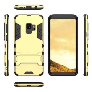 Чохол Iron для Samsung Galaxy S9 / G960 протиударний бампер Броня Gold