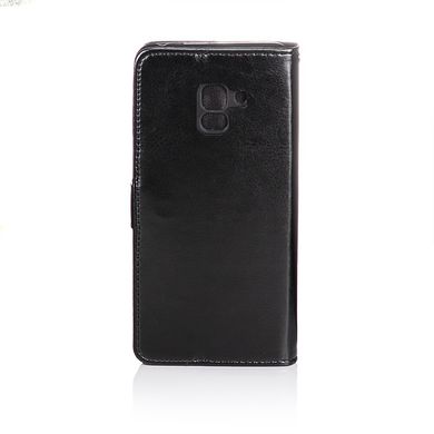 Чохол Idewei для Samsung Galaxy A8 Plus 2018 / A730F книжка шкіра PU чорний