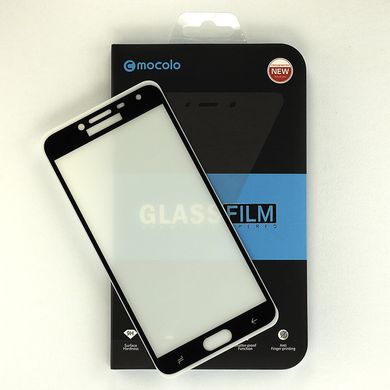 Захисне скло Mocolo 5D Full Glue для Samsung J4 2018 / J400 повноекранне чорне