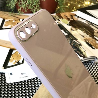 Чохол Color-Glass для Iphone 7 Plus / 8 Plus бампер із захистом камер Lavender