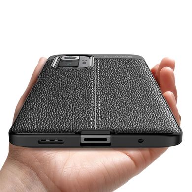 Чохол Touch для Xiaomi Redmi Note 10 Pro протиударний бампер Auto Focus Black