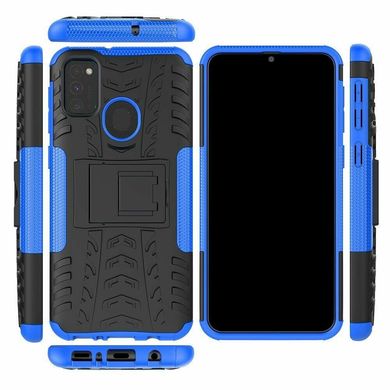 Чехол Armor для Samsung Galaxy M31 / M315 бампер противоударный синий