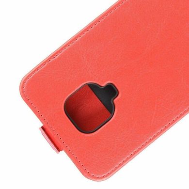 Чехол IETP для Xiaomi Redmi Note 9 Pro Max флип вертикальный кожа PU красный
