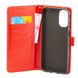 Чехол Idewei для Motorola Moto G31 / G41 книжка кожа PU с визитницей красный