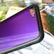 Чехол Amber-Glass для Iphone 7 Plus / 8 Plus бампер накладка градиент Purple