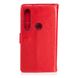 Чехол Idewei для Motorola Moto G8 Plus / XT2019 книжка кожа PU с визитницей красный