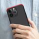 Чехол GKK 360 для Iphone 13 Pro Max Бампер противоударный Black-Red