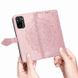 Чехол Vintage для Xiaomi Redmi Note 10 / Note 10s книжка кожа PU с визитницей розовый