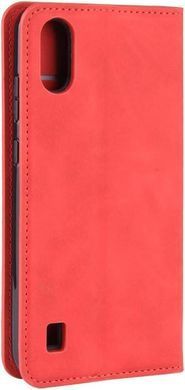 Чехол Taba Retro-Skin для ZTE Blade A7 2020 книжка кожа PU с визитницей красный