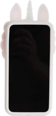 Чохол 3D Toy для Iphone XS Max бампер гумовий Єдиноріг White
