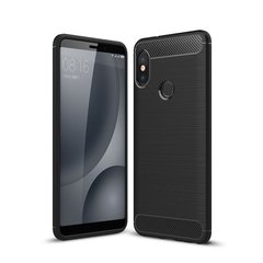 Чехол Carbon для Xiaomi Mi 8 SE бампер оригинальный Black