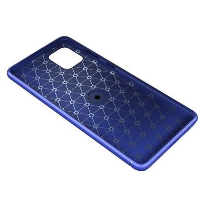 Чехол TPU Ring для Samsung Galaxy Note 10 Lite / N770 бампер противоударный с кольцом Blue