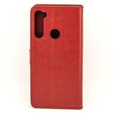 Чохол Idewei для Xiaomi Redmi Note 8 книжка шкіра PU червоний