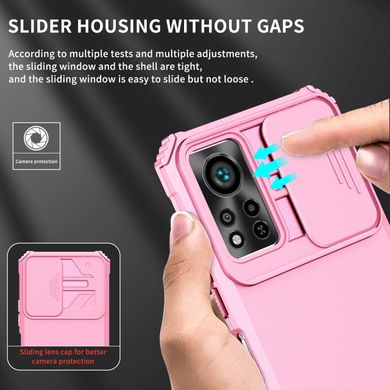 Чехол Hide Shield для Infinix Hot 11S NFC противоударный бампер с подставкой Pink
