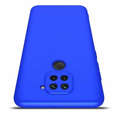 Чохол GKK 360 для Xiaomi Redmi Note 9 бампер протиударний Blue
