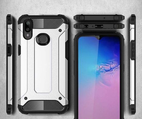 Чехол Guard для Samsung Galaxy A10s / A107F бампер противоударный Silver