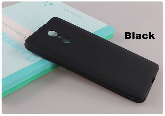 Чехол Style для Xiaomi Redmi 5 (5.7") бампер матовый Black