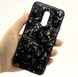 Чехол Marble для Xiaomi Redmi 5 Plus бампер мраморный оригинальный Black