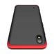 Чохол GKK 360 для Samsung Galaxy A10 2019 / A105 бампер оригінальний Black-Red