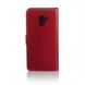 Чехол Idewei для Samsung Galaxy A8 Plus 2018 / A730F книжка кожа PU красный