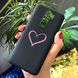 Чехол Style для Xiaomi Redmi Note 8 Pro силиконовый бампер Черный Big Heart