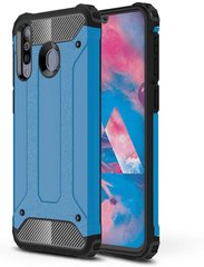 Чехол Guard для Samsung Galaxy A40s / A3050 бронированный бампер Immortal Blue