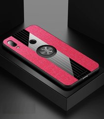 Чехол X-Line для Xiaomi Redmi Note 7 / Note 7 Pro бампер накладка Black-Red