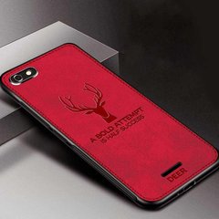 Чехол Deer для Xiaomi Redmi 6A бампер накладка Красный