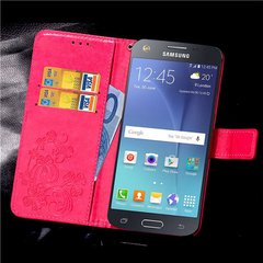 Чохол Clover для Samsung Galaxy J7 Neo / J701 книжка жіночий Pink