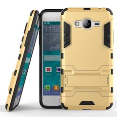 Чехол Iron для Samsung J2 Prime / G532F противоударный бампер Gold