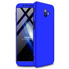 Чехол GKK 360 для Samsung J6 Plus 2018 / J610 оригинальный бампер Blue