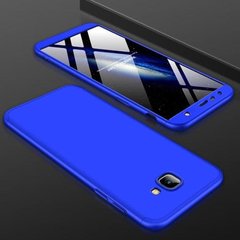Чехол GKK 360 для Samsung J4 Plus 2018 / J415 оригинальный бампер Blue
